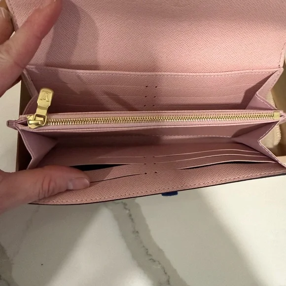 Louis Vuitton Dark Brown Monogram Wallet - Picture 3 of 4